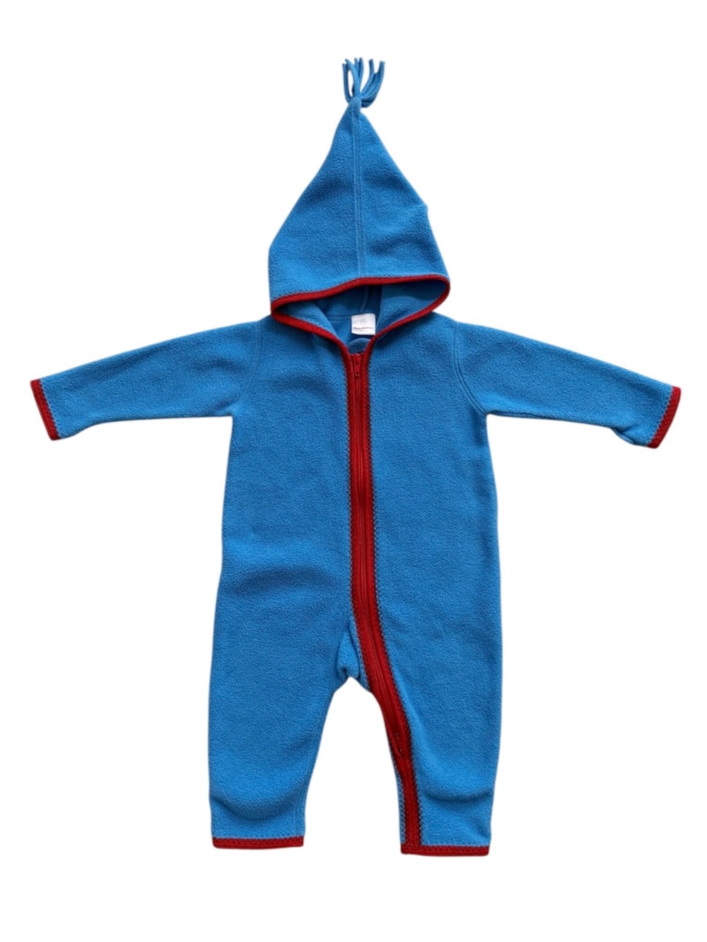 Hanna Andersson Blue Nordic Fleece Bunting Size 70 (6-12M)
